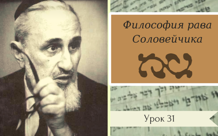 Философия рава Соловейчика | Урок 31. Объективность и субъективность алахи