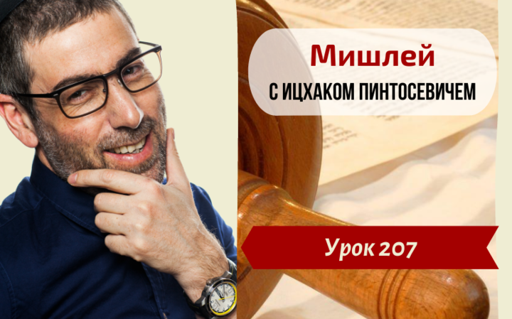 ​Новый Цикл Изучения Мишлей (Притчей Царя Соломона) | Урок 207. Глава 20, отрывки 9-10